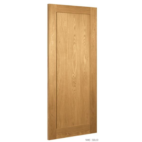 6' 6" X 2' 4" Nm5 Oak Deanta Door