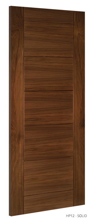 6' 8" X 2' 10" Hp12 Walnut - Ct Deanta Door