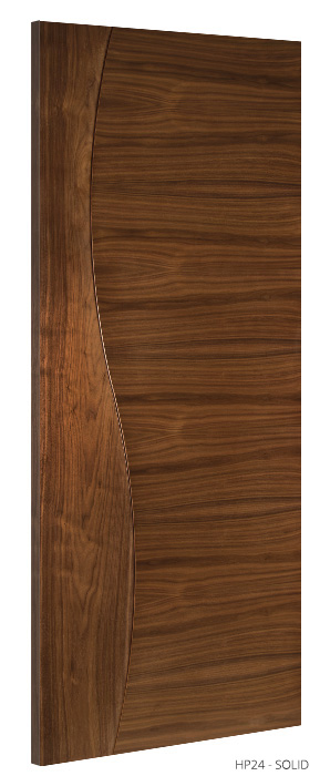 6' 6" X 2' 4" Hp24 Walnut  - Ct Deanta Door