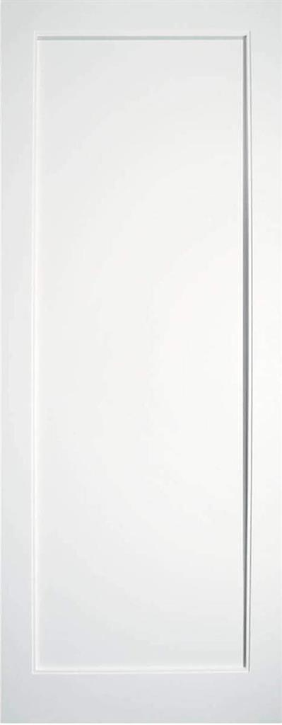 6'8" X 2'10" Kenmore Single Panel White Primed Door