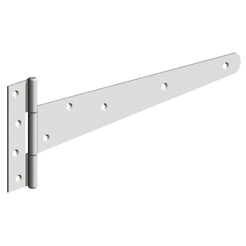 12" Galvanised Tee Hinges - Per Pair