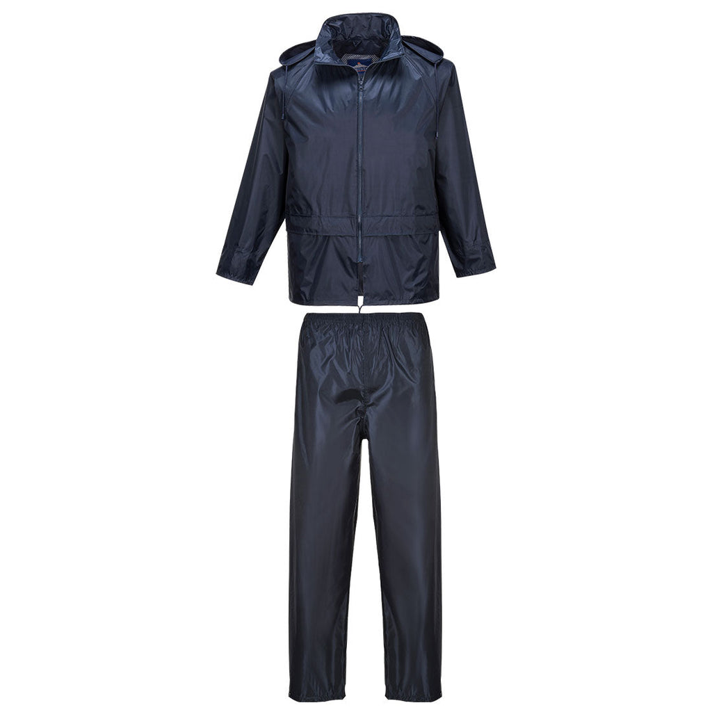 Aran Nylon Rainsuit -  Xxl Navy