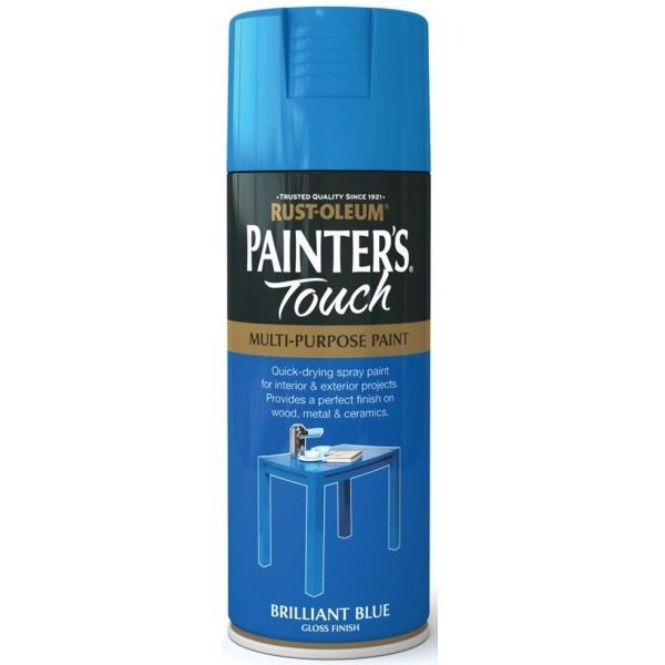 400ml Painters Touch Spray Brilliant Blue