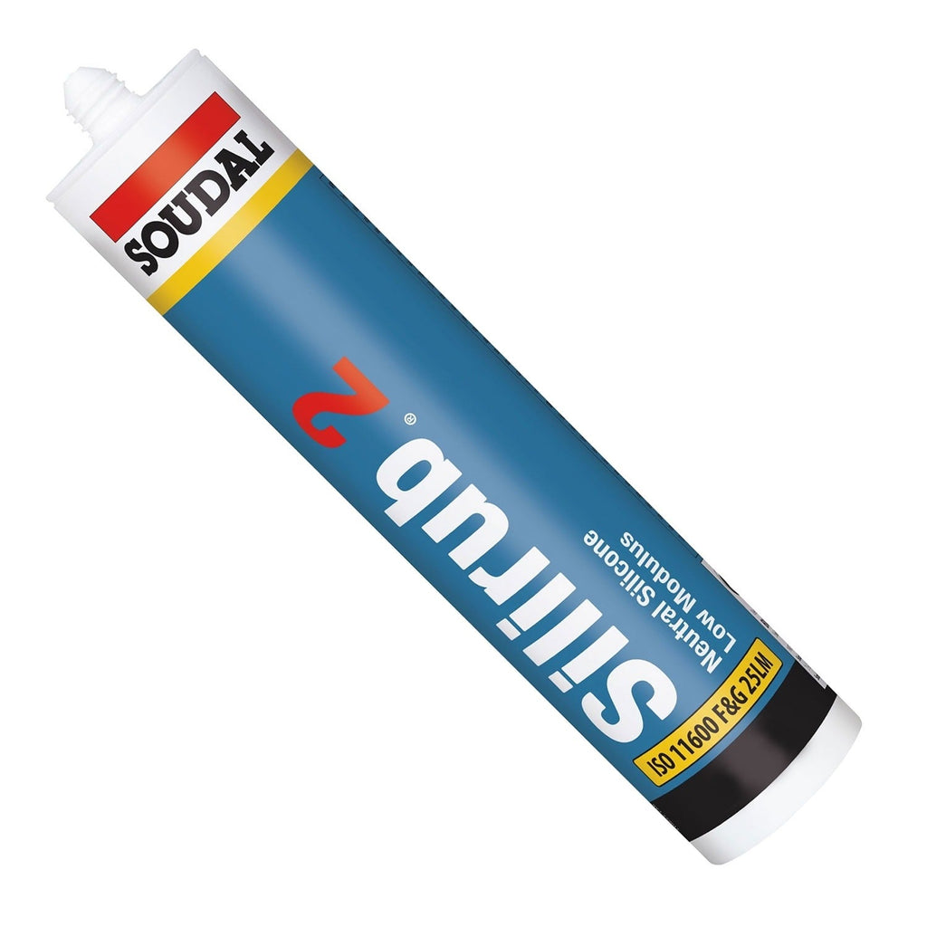 Soudal Silirub N 300ml Black  (Low Modulus)