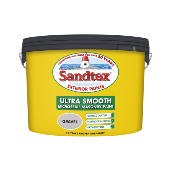 Sandtex Smooth Masonry Gravel 10L