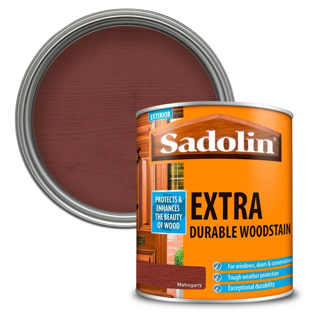 2 1/2 Litre Sadolin Extra - Mahogany