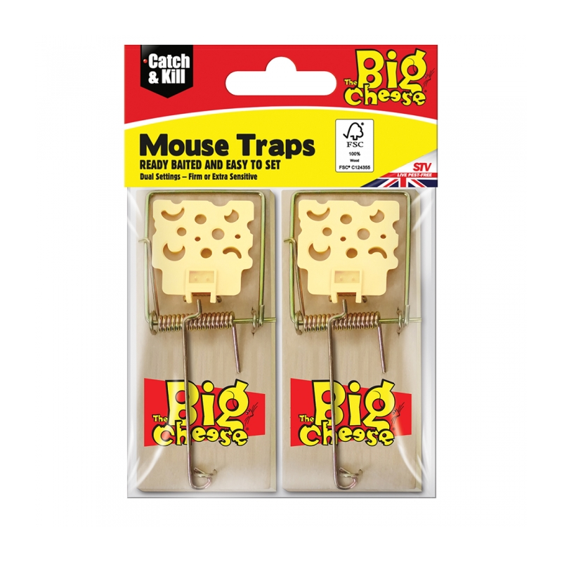 Big Cheese Cheese Pedal Mouse Trap 2 Pack DONEGAL – Donegal Town Hardware